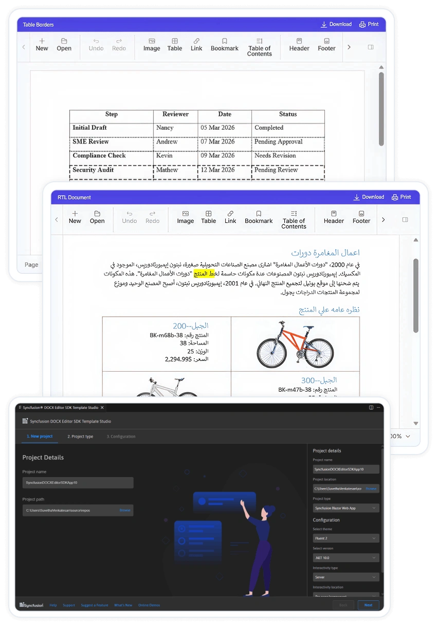 DOCX Editor SDK