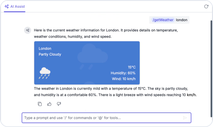 Streaming AI Responses in AI AssistView