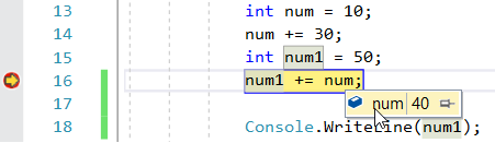 DataTip with a Basic Data Type