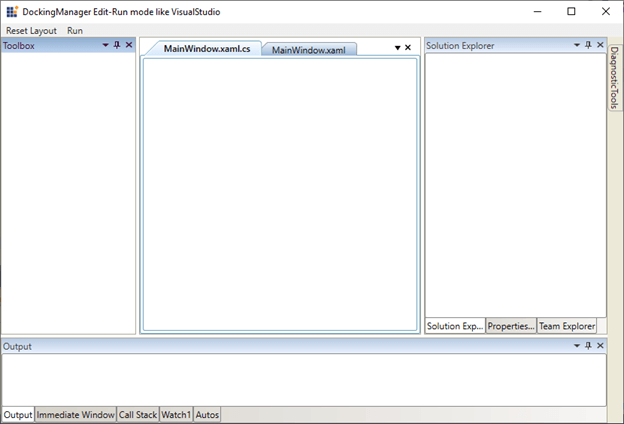 Docking Child Windows Arranged like in Visual Studio