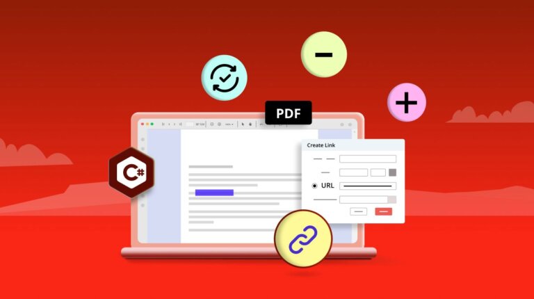 How to Add, Edit, or Remove Hyperlinks in PDFs Using C#