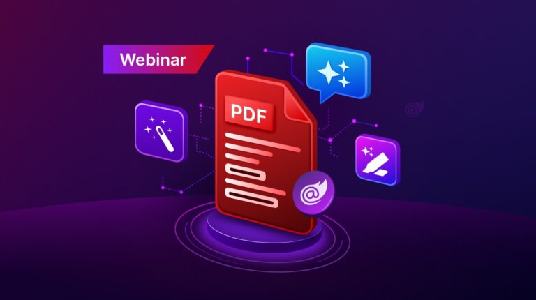 Introducing the Syncfusion AI-Powered Blazor PDF Viewer Unleashing AI for Smarter PDFs [Webinar Show Notes]