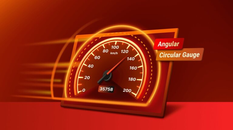 How to Build a Speedometer Using Angular Circular Gauge