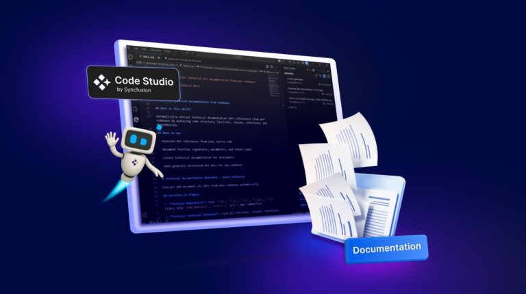 From Codebase to Docs: Automatically Generate Documentation with Code Studio
