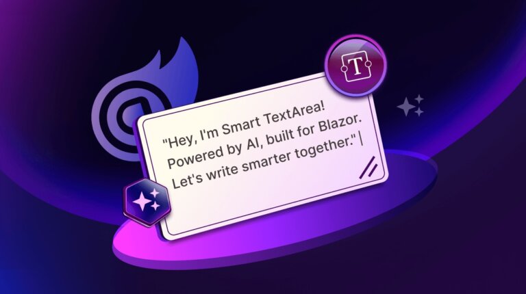 AI-Powered Smart TextArea for Blazor Smarter Input Made Easy