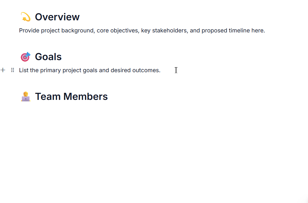 Blazor Block Editor