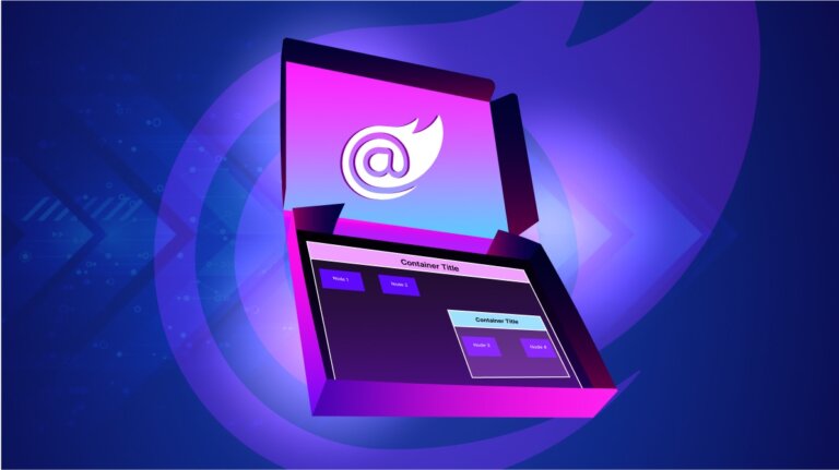 Organize Blazor Diagrams Easily Using Diagram Container