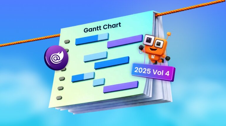 What’s New in Blazor Gantt Chart 2025 Volume 4