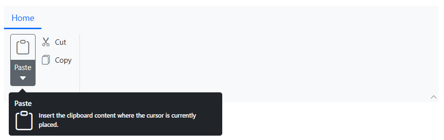 Tooltips feature