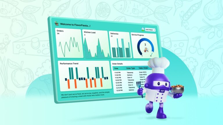 Build a Compact Restaurant Dashboard in .NET MAUI with Spark Charts and Radial Gauge