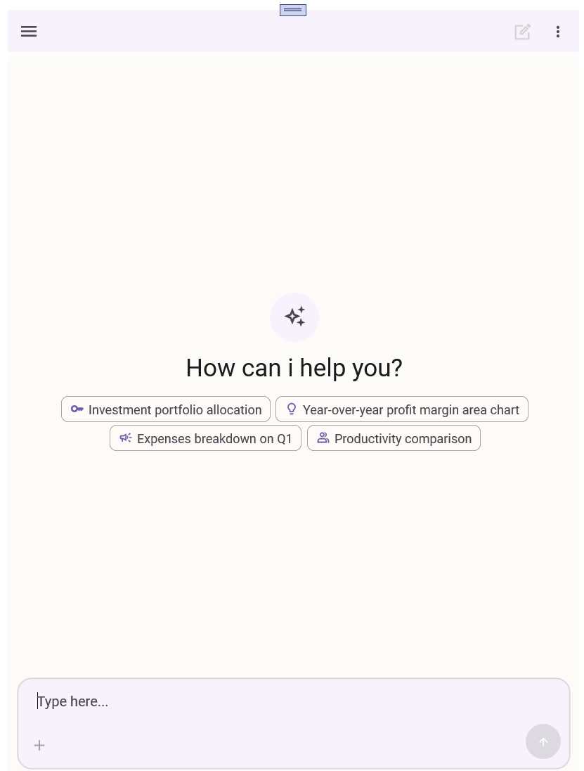 SfAIAssistView control