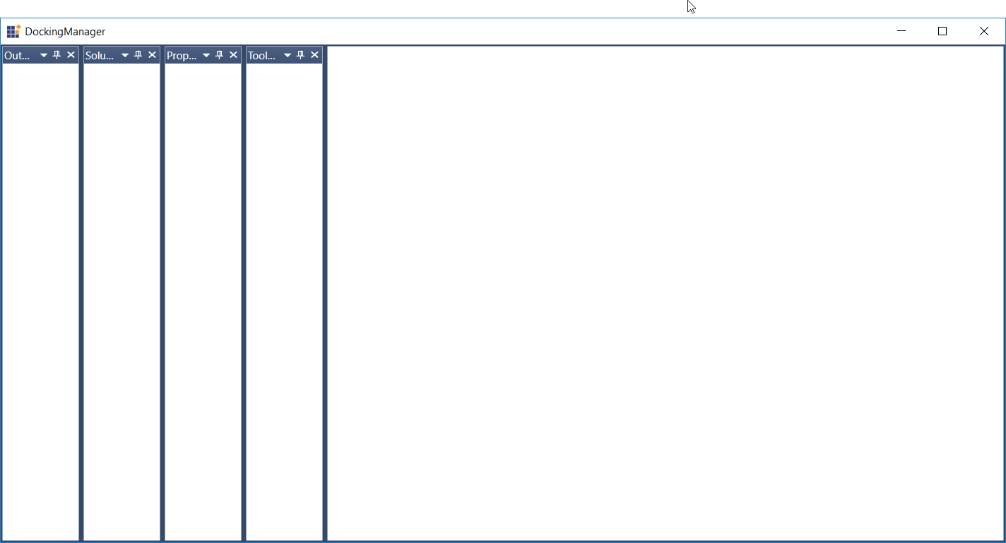 Docking Windows before arranging