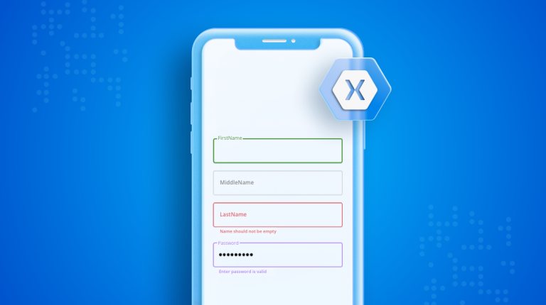 Creating a Floating Label Layout in Xamarin.Forms DataForm