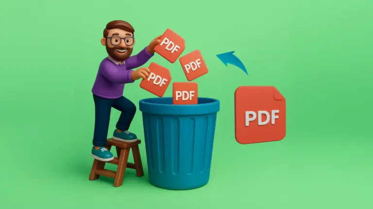 Delete PDF Pages Instantly – Free, Fast & Your File Never Leaves Your Browser