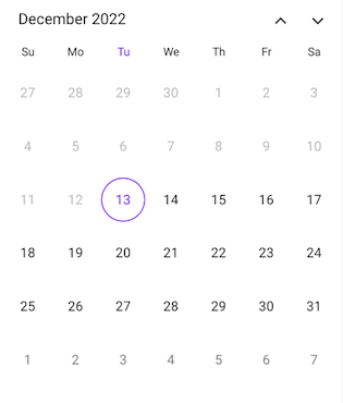 Setting Minimum and Maximum Dates for Selection in .NET MAUI Calendar