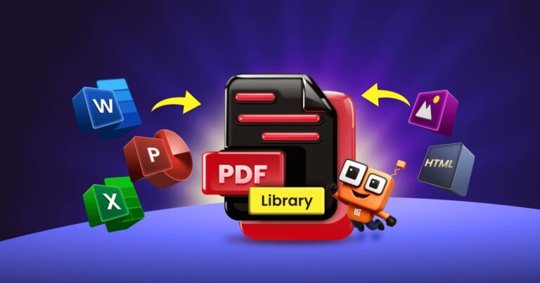 PDF Conversion Library for .NET Easily Convert Word, Excel, PowerPoint, HTML, Images & XPS
