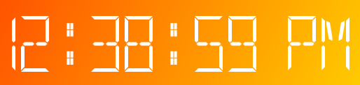 14 segment character type in .NET MAUI Digital Gauge