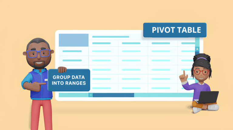 Easily Group Data into Ranges in Web Applications Using Pivot Table