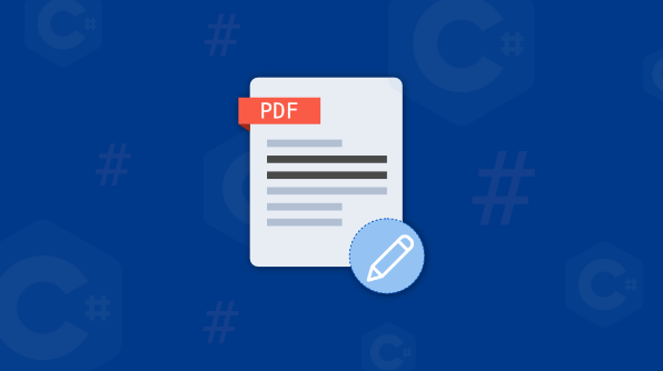 Redact PDF using C#