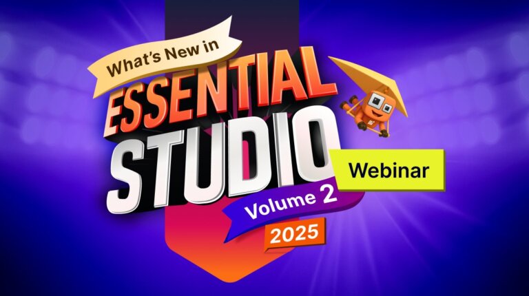 What’s New in the Syncfusion® Essential Studio® 2025 Volume 2 Release