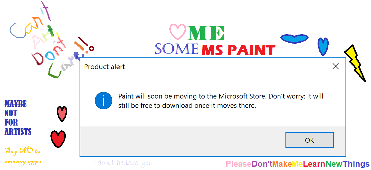 paint product alert