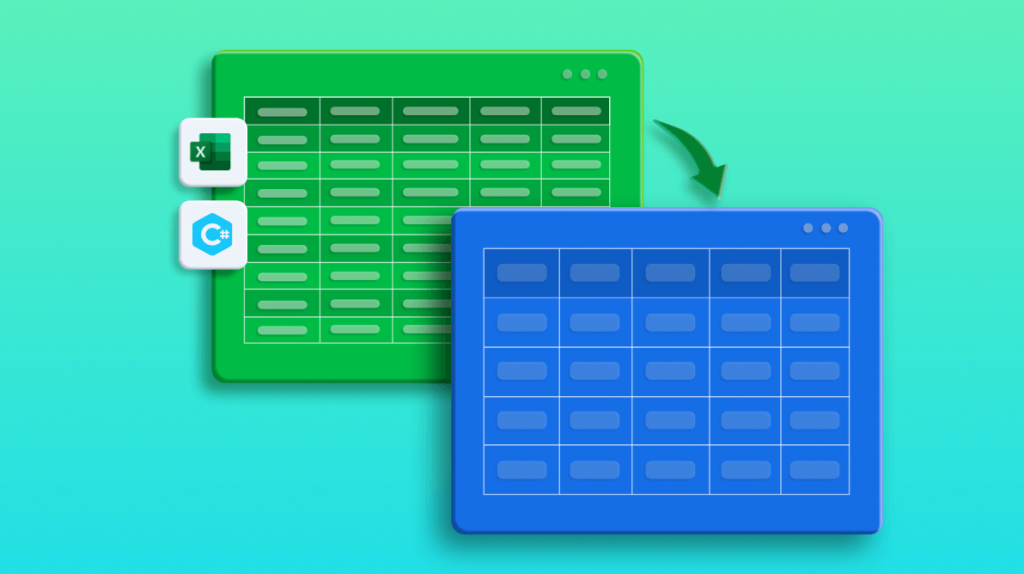 Export Data from Excel to Data Tables with Customization in C#