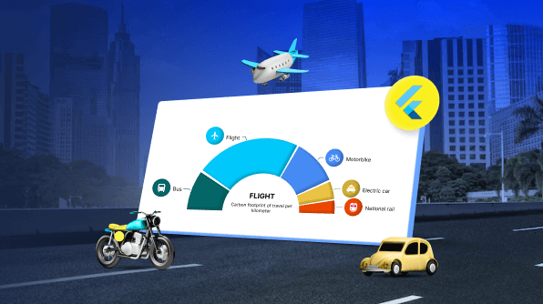 Create a Flutter Semi-Doughnut Chart to Visualize Transport Emissions per Kilometer Traveled