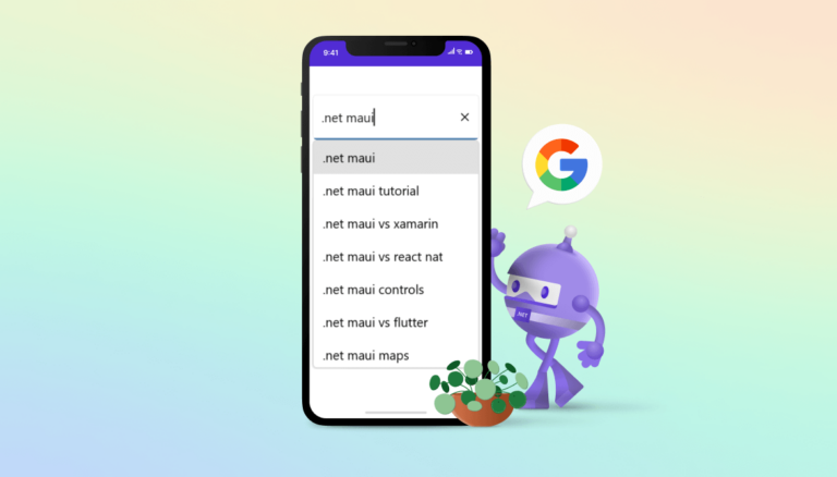 Google-Powered Autocomplete Leveraging Search Suggestions in .NET MAUI