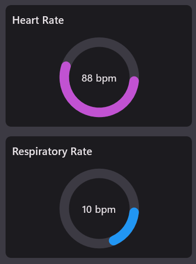 Configuring the heart rate gauge