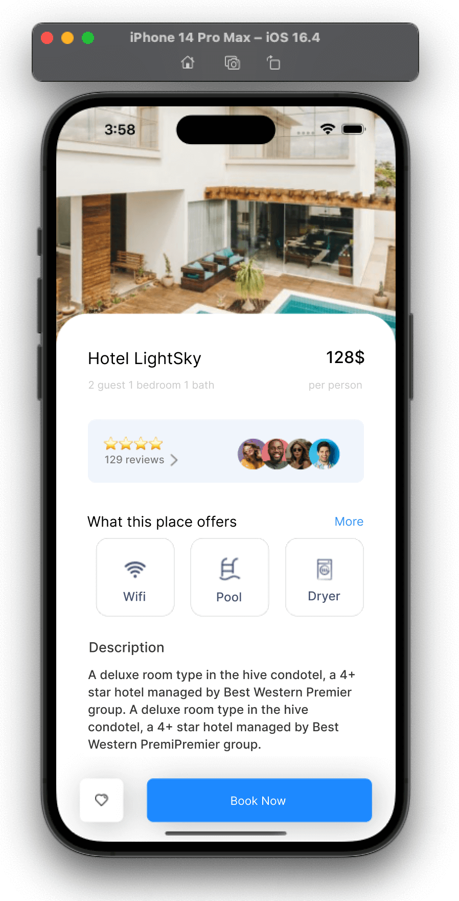 Replicating hotel offers