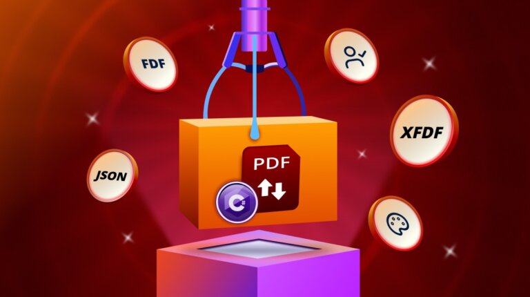 How to Import, Export, and Filter PDF Annotations in C# Using XFDF, FDF, and JSON