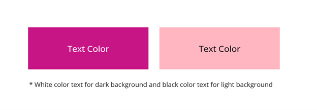 Output of .NET MAUI ColorToOnColorConverter