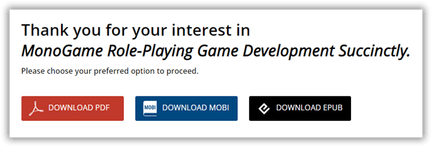 Downloading an ebook