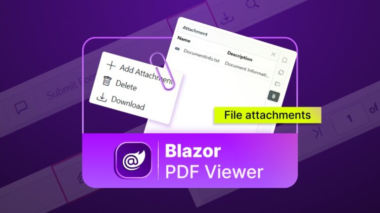 Modern Panel in Blazor PDF Viewer