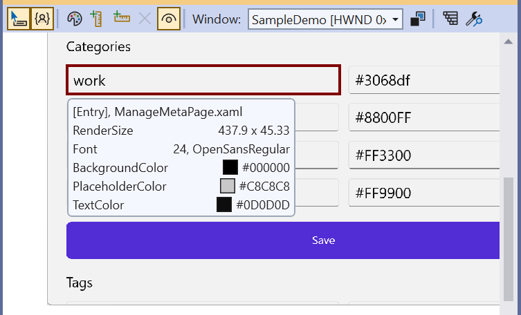Selecting UI Element in Visual Tree