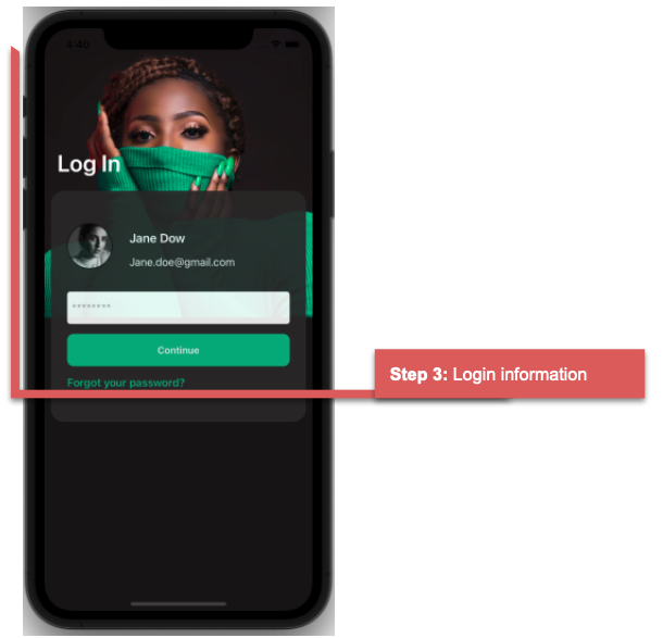 Login information in Xamarin.Forms