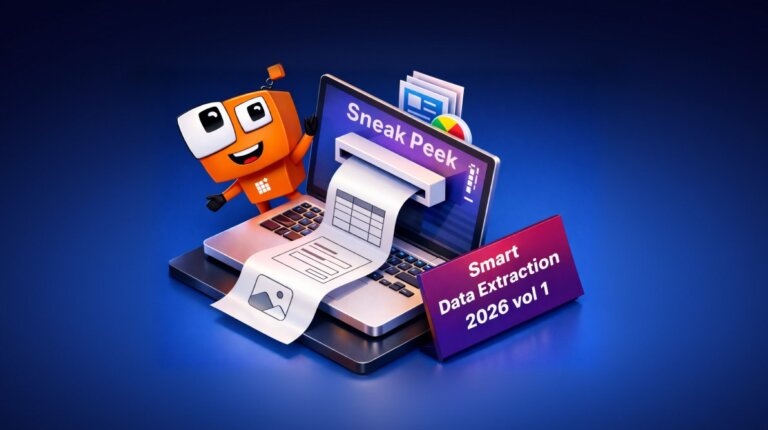 Sneak Peek 2026 Volume 1 Smart Data Extraction