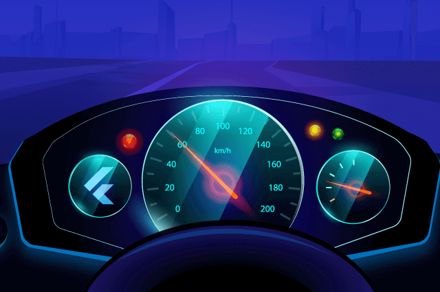 How to Design a Speedometer Using Flutter Radial Gauge