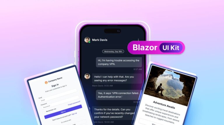 No More UI Headaches! The Syncfusion® Blazor UI Kit Makes Development Easy!