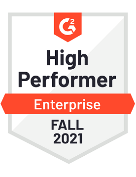 High Performer - Enterprise - Fall 2021