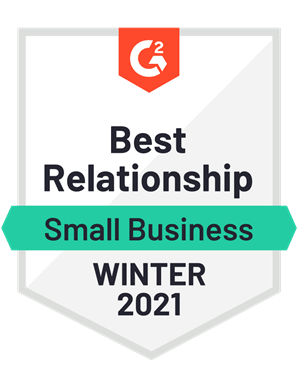 Best Relationship, Small Business—Winter 2021 Best Relationship, Small Business—Winter 2021