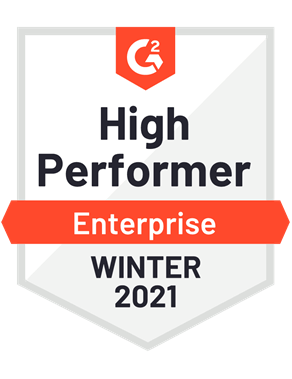 High Performer, Enterprise—Winter 2021 High Performer, Enterprise—Winter 2021