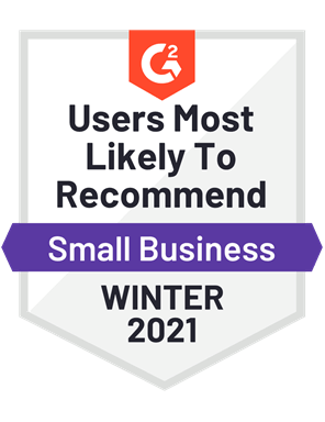 Users Most Likely to Recommend, Small Business—Winter 2021 Users Most Likely to Recommend, Small Business—Winter 2021