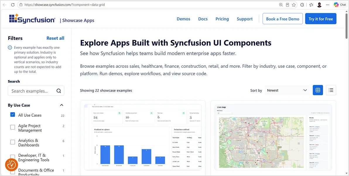 Explore related apps using component tags