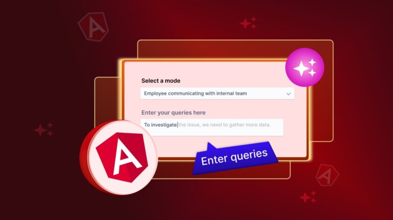 Enhance Your Text Input with AI-Driven Suggestions in the Angular Smart TextArea