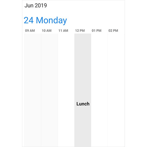 Limiting time slots
