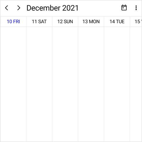 .NET MAUI Scheduler Control Timeline Month View .NET MAUI Scheduler control timeline month view