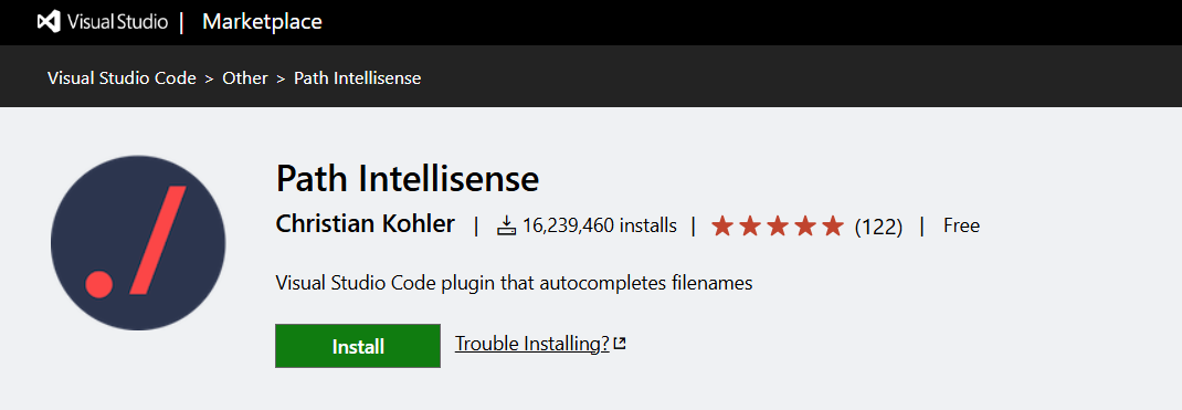 Path Intellisense