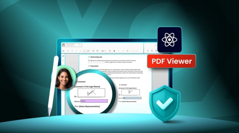 Build Secure PDF User‑Based E‑signature In React PDF Viewer