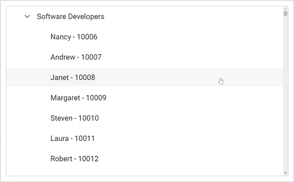 Virtualization in Blazor TreeView